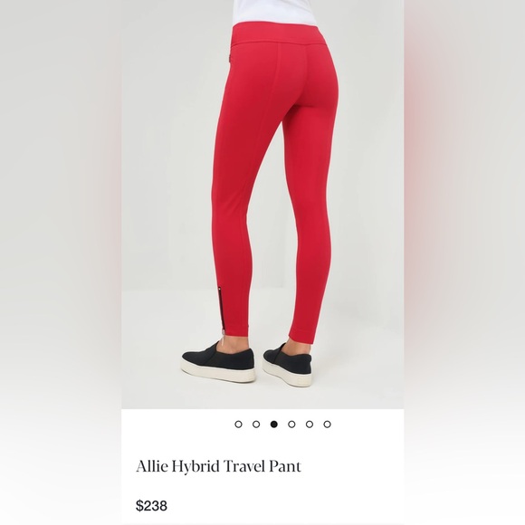 Anatomie Winter Allie Pants Red High-Rise - Picture 4 of 16